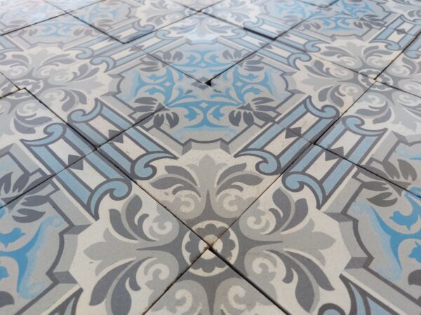 Antique patterned tiles