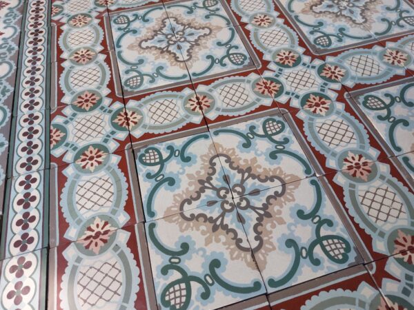 Art-Nouveau tiles