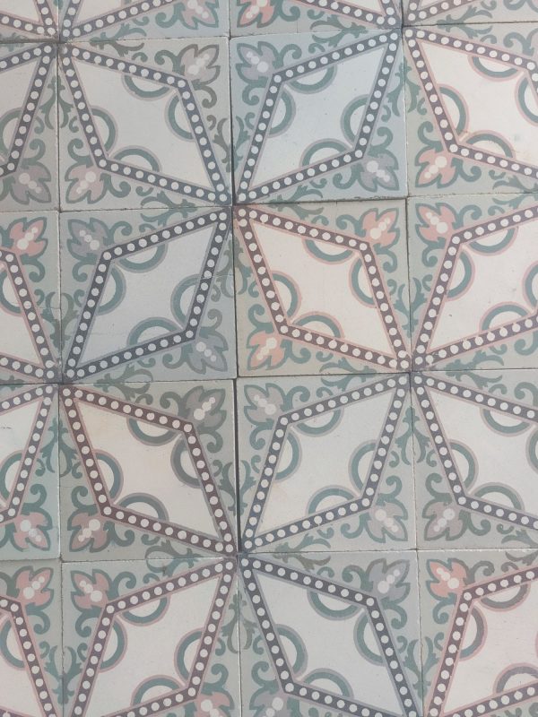 Old Art-nouveau tiles
