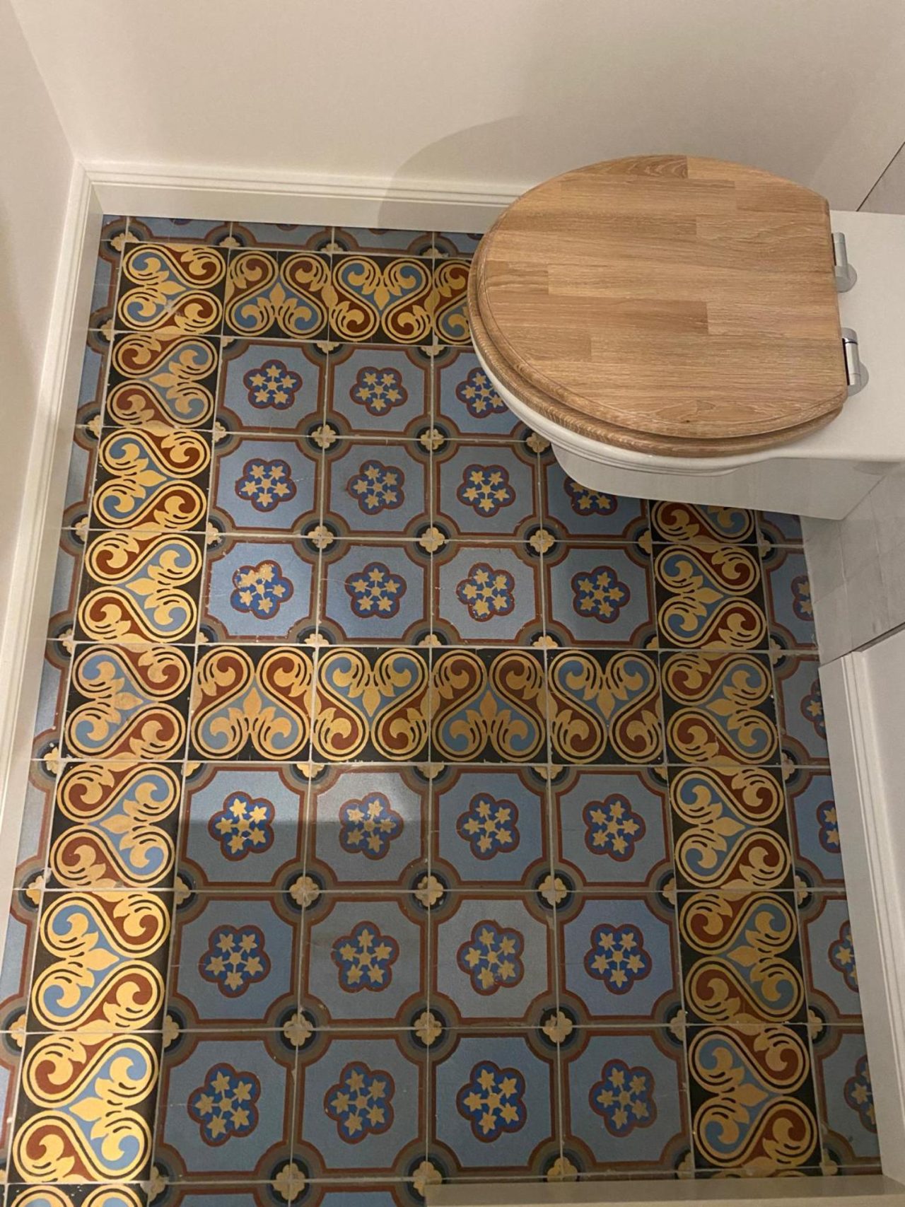 Badkamer inspiratie oude tegels