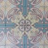 Reclaimed victorian era tiles - Art-nouveau style - circa 1910