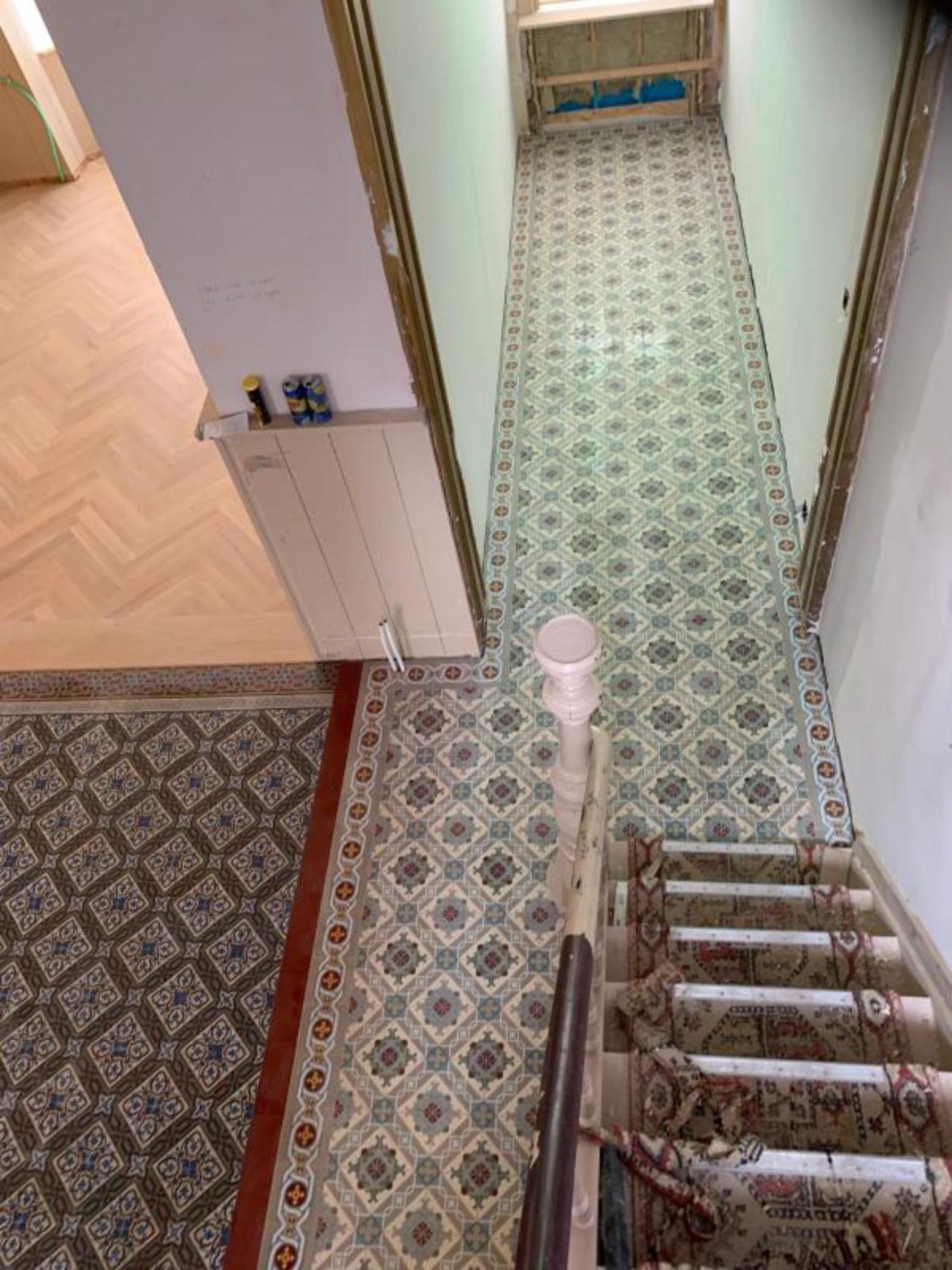 Inspiratie met antieke tegels